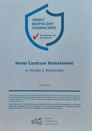 Отель Hotel Centrum Болеславец-2